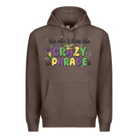 Coffee we don't hide the crazy we parade it Premium Hoodie - MaliasSmallBusiness