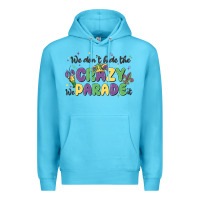 Ocean Blue we don't hide the crazy we parade it Premium Hoodie - MaliasSmallBusiness