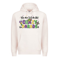 Pale Pink we don't hide the crazy we parade it Premium Hoodie - MaliasSmallBusiness