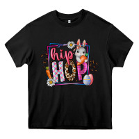 Black hip hop Heavy Core Tee - CowhideDigitalArt