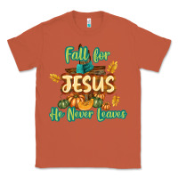 Copper Fall for Jesus He Never Leaves Classic Tee - texasbilliewilder