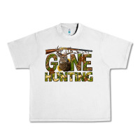Lunar Rock gone hunting western Urban Heavy Tee - texasbilliewilder