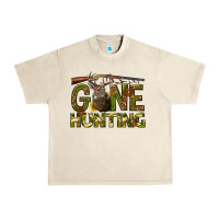 Sandshell gone hunting western Urban Heavy Tee - texasbilliewilder