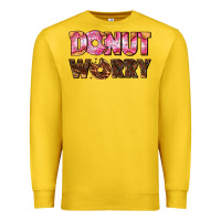 Lemon donut worry with donut Premium Sweatshirt - AdoDesignShop
