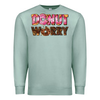 Seafoam donut worry with donut Premium Sweatshirt - AdoDesignShop