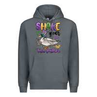 Rock shake your tail feather mardi gras Premium Hoodie - MaliasSmallBusiness