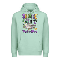 Seafoam shake your tail feather mardi gras Premium Hoodie - MaliasSmallBusiness