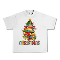 Lunar Rock book christmas tree merry christmas Urban Heavy Tee - Zillion Design Studio