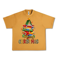 Peanut Butter book christmas tree merry christmas Urban Heavy Tee - Zillion Design Studio