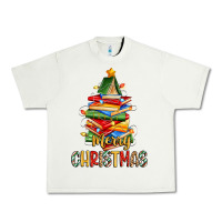 Pistachio book christmas tree merry christmas Urban Heavy Tee - Zillion Design Studio