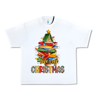White book christmas tree merry christmas Urban Heavy Tee - Zillion Design Studio
