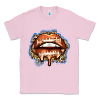 Bubblegum Pink american football lips Classic Tee - Zillion Design Studio
