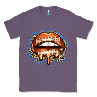 Lavender american football lips Classic Tee - Zillion Design Studio