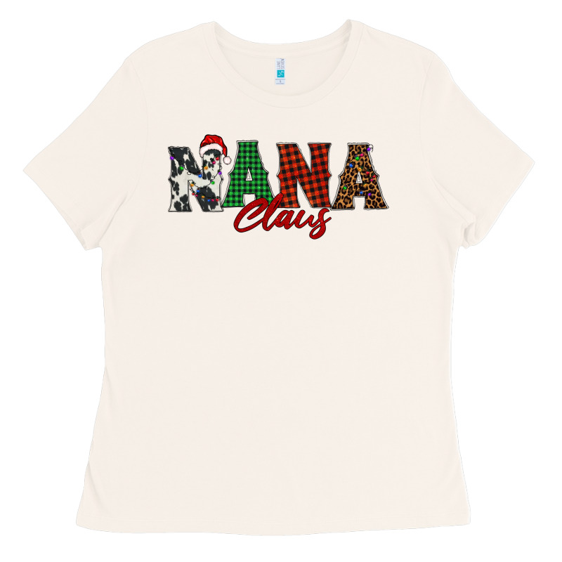 Nana Claus Ladies Tee by BarkalooDesign | Teevron
