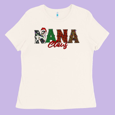 Nana Claus Ladies Tee Designed By Barkaloodesign
