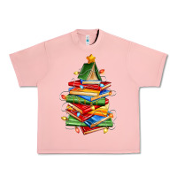 Salmon book christmas tree Urban Heavy Tee - Zillion Design Studio