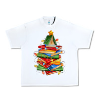 White book christmas tree Urban Heavy Tee - Zillion Design Studio