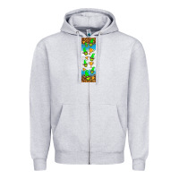 Heather Grey tennis penwraps Zipper Hoodie - HRA Design Shop
