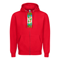 Red tennis penwraps Zipper Hoodie - HRA Design Shop