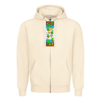 Sandshell tennis penwraps Zipper Hoodie - HRA Design Shop