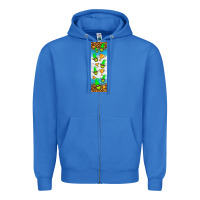 True Royal tennis penwraps Zipper Hoodie - HRA Design Shop