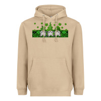 Mushroom st patricks gnomes Heavyweight Hoodie - Jasminsmagicworld