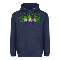 Navy st patricks gnomes Heavyweight Hoodie - Jasminsmagicworld