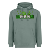 Sage st patricks gnomes Heavyweight Hoodie - Jasminsmagicworld