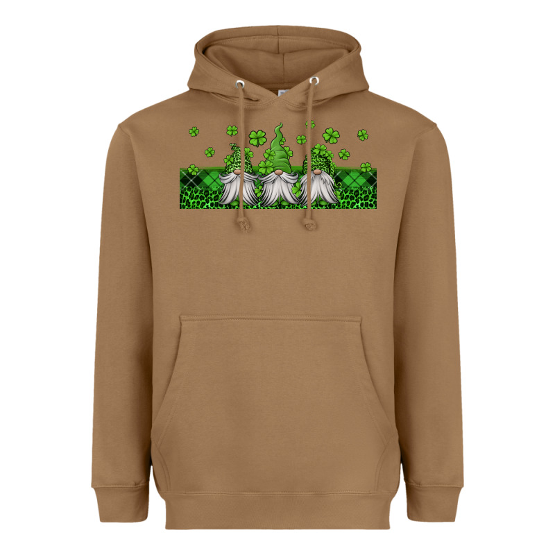 St Patricks Gnomes Heavyweight Hoodie by Jasminsmagicworld | Teevron