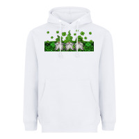 White st patricks gnomes Heavyweight Hoodie - Jasminsmagicworld