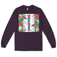 Plum nurse Long Sleeve Tee - Zillion Design Studio