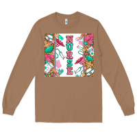 Toasted Coconut nurse Long Sleeve Tee - Zillion Design Studio