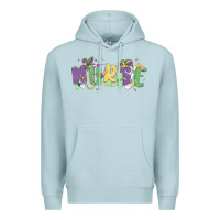 Blue Mist nurse mardi gras Premium Hoodie - MaliasSmallBusiness