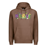 Chestnut nurse mardi gras Premium Hoodie - MaliasSmallBusiness