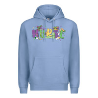 Colony Blue nurse mardi gras Premium Hoodie - MaliasSmallBusiness