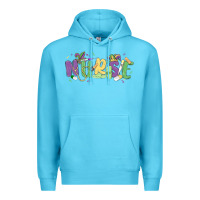 Ocean Blue nurse mardi gras Premium Hoodie - MaliasSmallBusiness