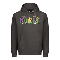 Smoke nurse mardi gras Premium Hoodie - MaliasSmallBusiness