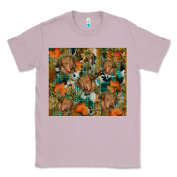 Lilac fall cowhide highland cow tumbler Classic Tee - RanaPortraitStore