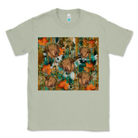Matcha fall cowhide highland cow tumbler Classic Tee - RanaPortraitStore