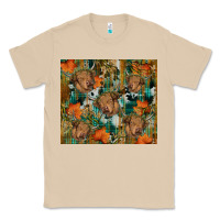 Mushroom fall cowhide highland cow tumbler Classic Tee - RanaPortraitStore