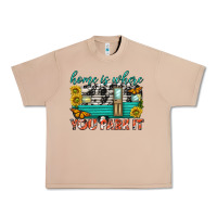 Burro home is where  you park it Urban Heavy Tee - texasbilliewilder
