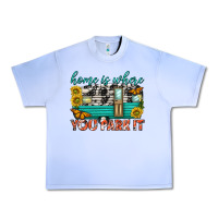 Grape Ice home is where  you park it Urban Heavy Tee - texasbilliewilder