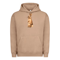 Pigment Burro Bunny Urban Hoodie - NancyCooperArtShop