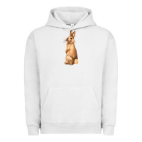 Pigment Lunar Rock Bunny Urban Hoodie - NancyCooperArtShop