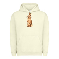 Pigment Pistachio Bunny Urban Hoodie - NancyCooperArtShop