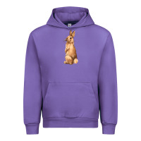 Tulip Bunny Urban Hoodie - NancyCooperArtShop