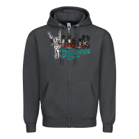Smoke hair hustler2 Zipper Hoodie - SublimationCraftShop