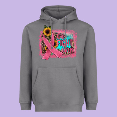 Go Fight Win Heavyweight Hoodie Designed By Jahusdesignshop