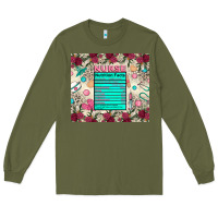 Army Green nurse nutrition facts Long Sleeve Tee - Zillion Design Studio