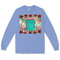 Colony Blue nurse nutrition facts Long Sleeve Tee - Zillion Design Studio